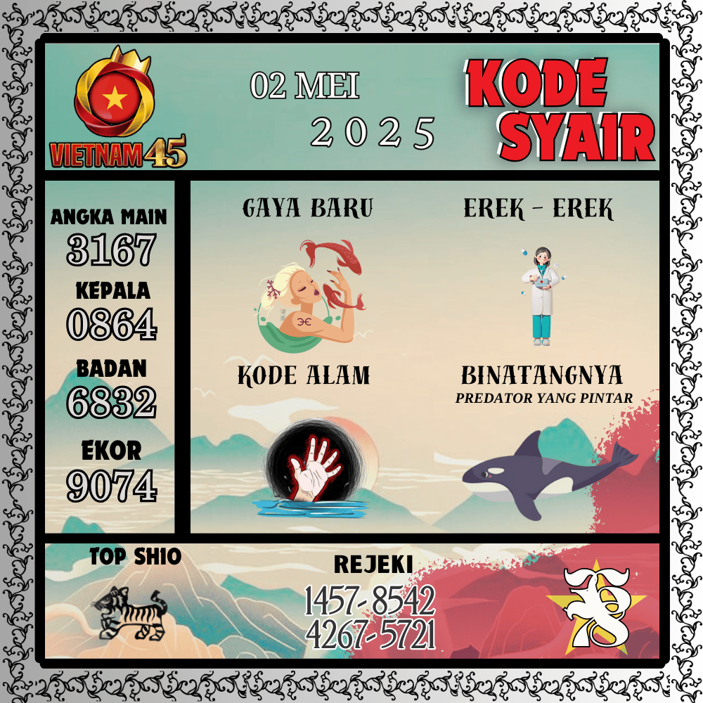 Kode Syair Vietnam Pools - Mei Pools