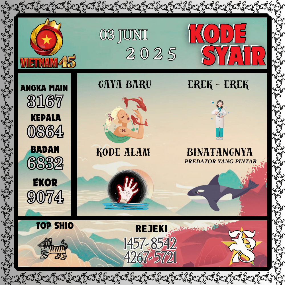 Kode Syair Vietnam Pools - Juni Pools